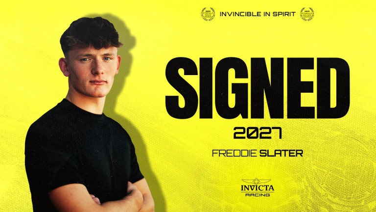 Invicta Racing signs Freddie Slater for 2027 FIA Formula 2 season photo