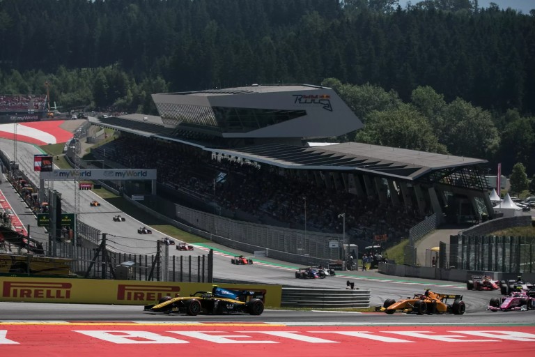 Double podium for Ghiotto as rookie Zhou earns more points in Austria following tricky Red Bull Ring photo