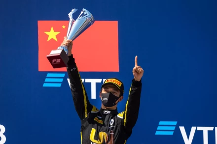 Zhou takes first FIA F2 win for UNI-Virtuosi Racing at Sochi | Invicta ...